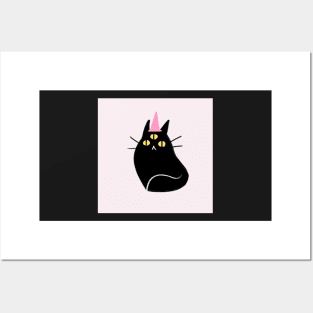 Witch Cat Posters and Art